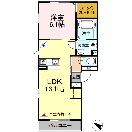 1LDK