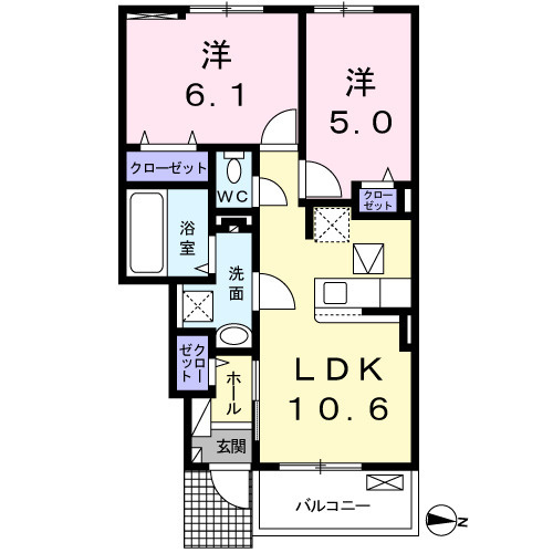 2LDK