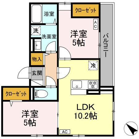 2LDK
