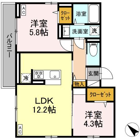 2LDK