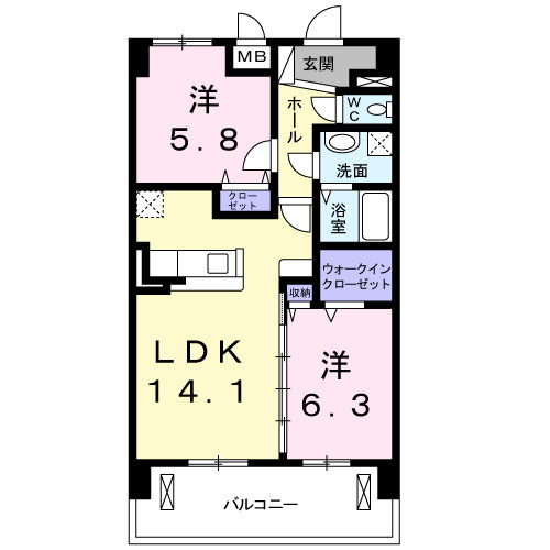 2LDK