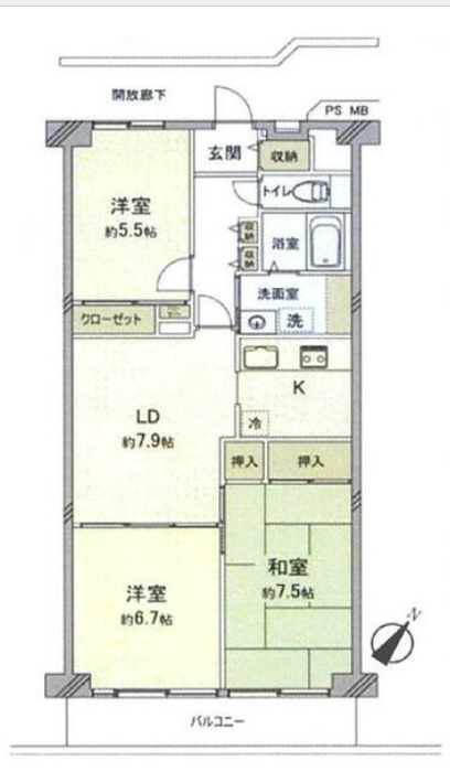 3LDK