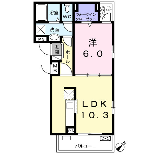 1LDK