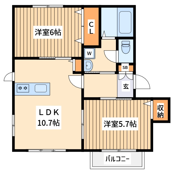 2LDK
