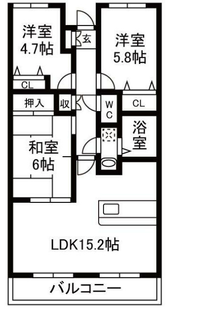 3LDK