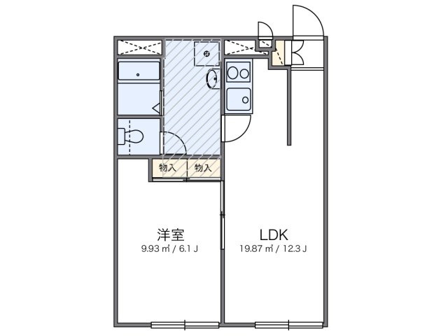 1LDK