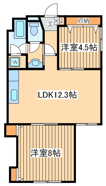 2LDK