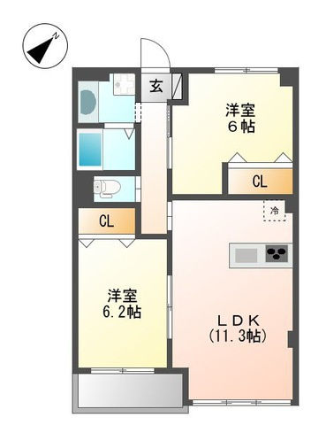 2LDK
