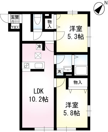 2LDK