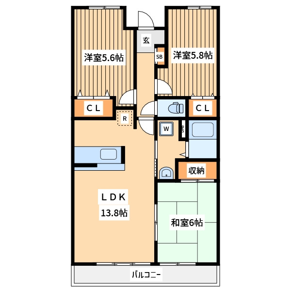 3LDK