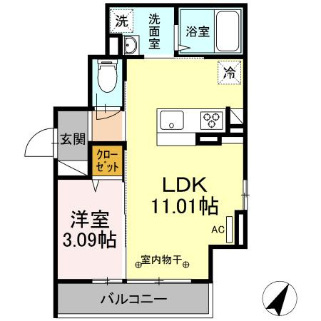1LDK