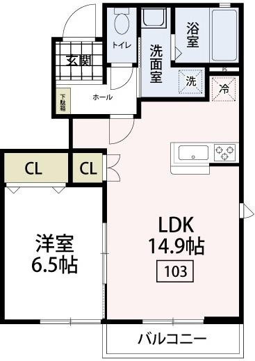 1LDK
