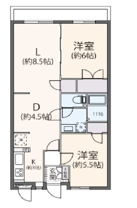 2LDK