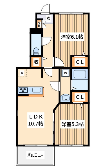 2LDK