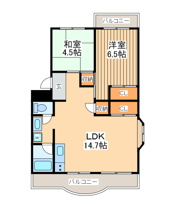 2LDK