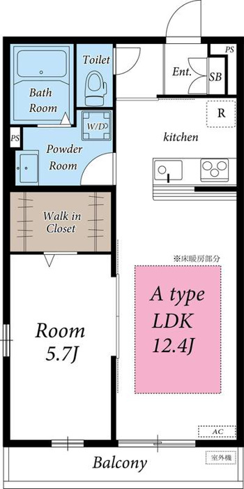 1LDK